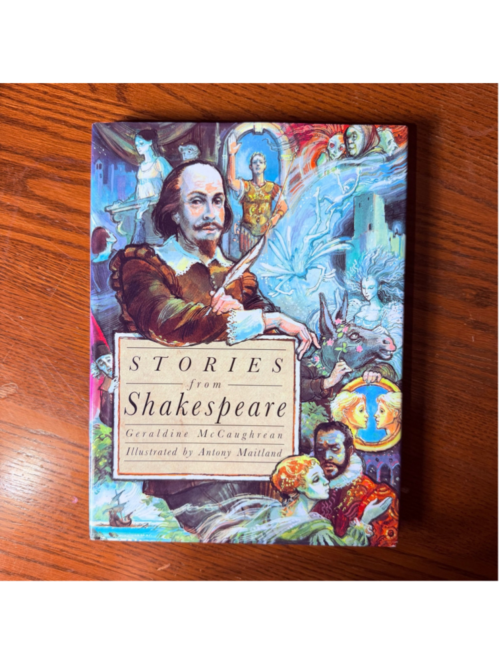 Stories from Shakespeare Geraldine McCaughrean Illustrated Hardcover 1995 Book